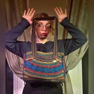 Pinzon Colorful Purse Bag Over Shoulder